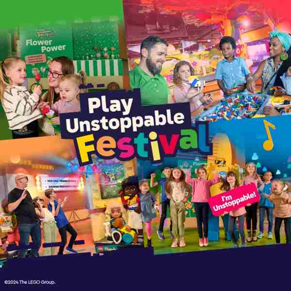 Play Unstoppable Festival LEGOLAND® Discovery Center San Antonio in San Antonio on Friday, May 10, 2024